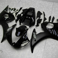 MS Injection Black Fairing ABS Kit Fit for Yamaha YZF 2003-2005 R6 & 06-09 R6S j006