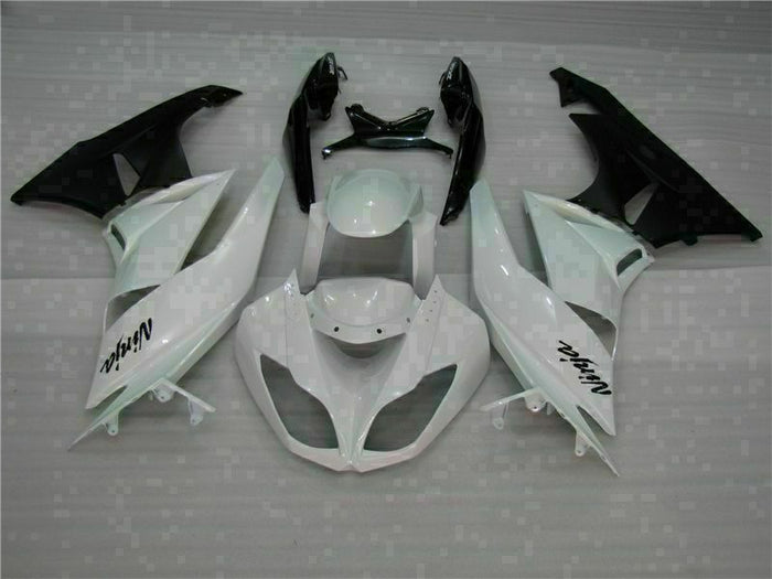 MSA Injection Fairing Fit for  2009-2012 ZX6R Plastic With Seat Cowls t031-T