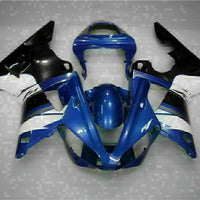 MSB Injection Mold Kit Blue Plastic Fairing Fit for Yamaha 2000-2001 YZF R1 g017