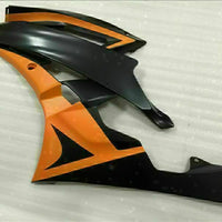 MS Injection Black Orange ABS Kit Fairing Fit for Yamaha 2006-2007 YZF R6 i044