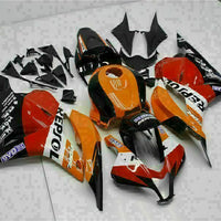 MSA Injection Mold Orange Fairing Plastic Fit for Honda 2009-2012 CBR600RR u016