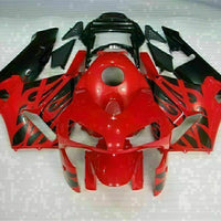 MSA Injection Mold ABS Red Set Fairing Fit for Honda 2003-2004 CBR600RR u067