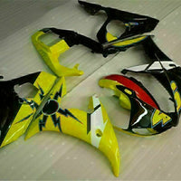 MS Injection Mold Yellow Fairing Fit for Yamaha YZF 2003-2005 R6 & 06-09 R6S g022