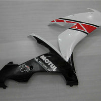 MSA White Tank Cover Fairing Set Injection Fit for Yamaha 2004-2006 YZF R1 u039