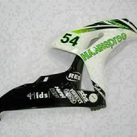 MS Injection Green White Mold Fairing Kit Fit for Honda 2006-2007 CBR1000RR u038