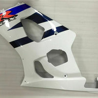 MS Injection White Black Set Fairing Fit for  2003-2004 GSXR 1000 n048