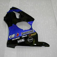MS Fit for  2000-2002 ZX6R Plastic Blue Kit Injection Fairing ABS t008-th