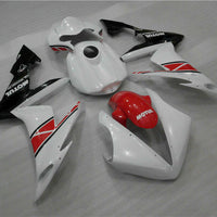MSA White Tank Cover Fairing Set Injection Fit for Yamaha 2004-2006 YZF R1 u039