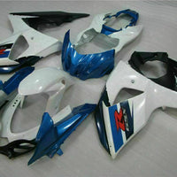 MS Injection Blue White Fairing ABS Kit Fit for  2009-2016 GSXR 1000 q028