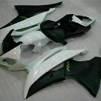 MS Injection Plastic White Black Fairing Fit for Yamaha 2008-2016 YZF R6 g043