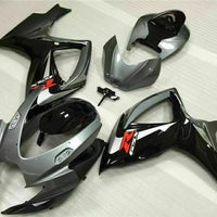 NT Injection Silver Gray Black Plastic Bodywork Fairing Fit for  2006 2007 GSXR 600 750 N0108