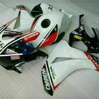 MS Injection ABS White Black Set Fairing Fit for Honda 2008-2011 CBR1000RR u049