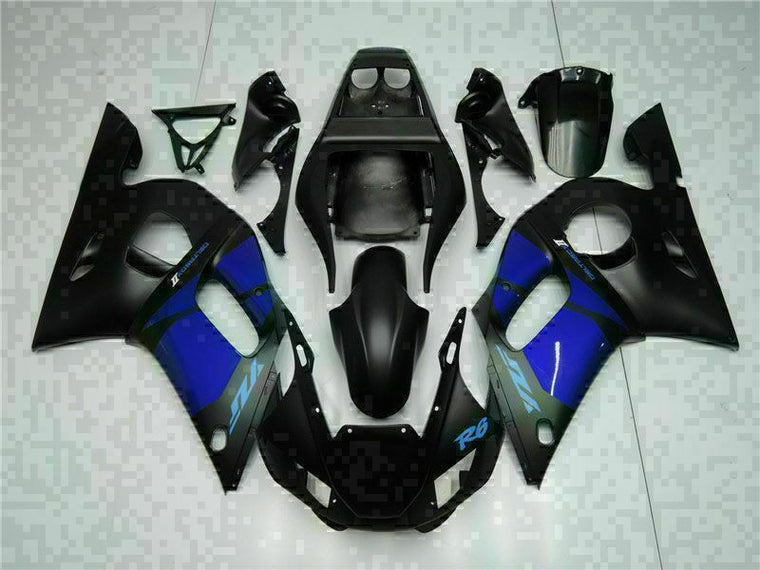 NT Fairing Fit for Yamaha 1998-2002 YZF-R6 G016- Blue Black | ABS Injection