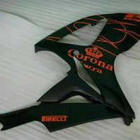 MSB Injection Mold Black Fairing Fit for  2006 2007 GSXR 600 750 r026
