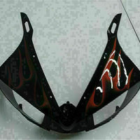MS Injection Red Flame Fairing Fit for Yamaha YZF 2003-2005 R6 & 06-09 R6S g014