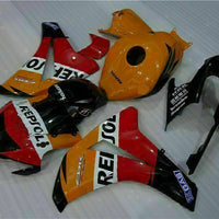 MS Injection Set Plastic Orange Fairing Fit for Honda 2008-2011 CBR1000RR u066
