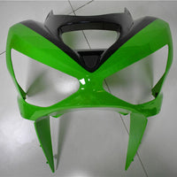 MSA Fit for  03-04 ZX6R 636 Plastic Green Black Injection Fairing a007
