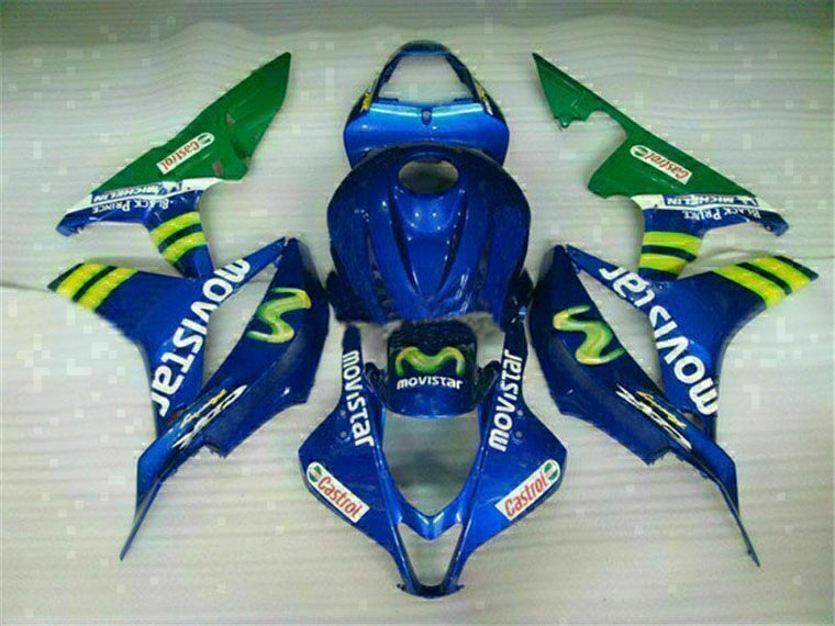 NT Fairing Fit for Honda 2007-2008 CBR600RR U038- Msa Blue | ABS Injection