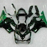 MS Injection Green Flame Fairing Plastic Fit for Honda 2001-2003 CBR600 F4I u029