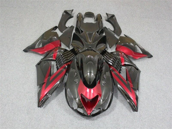 NT Bodywork Fairing Kit Fit for 2006-2011 ZX14R ZZR1400 Injection Mold Black d05