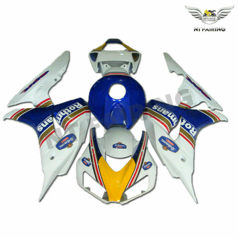 MS Injection Blue White Bodywork Fairing Fit for Honda 2006-2007 CBR1000RR u060