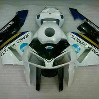 MSA Injection White Black Fairing Fit for Honda 2005-2006 CBR600RR Set u069