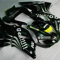 MSB Injection Mold Kit Black Plastic Fairing Fit for Yamaha 2000-2001 YZF R1 g006