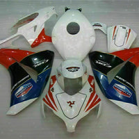 MS Injection Red White Plastic Fairing Fit for Honda 2008-2011 CBR1000RR u046