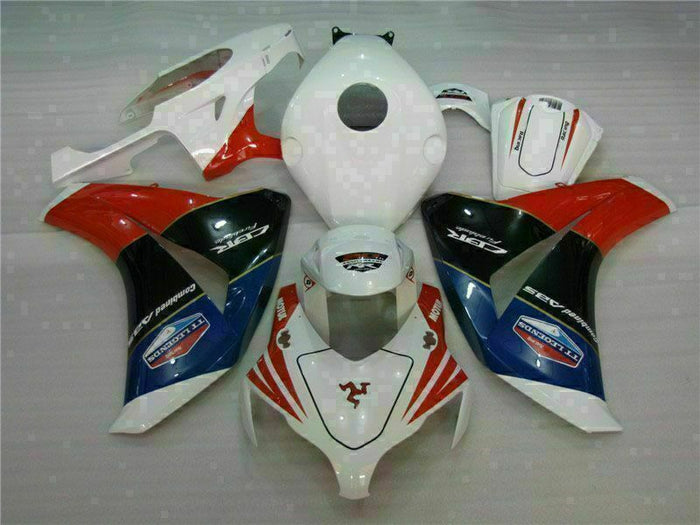 MS Injection Red White Plastic Fairing Fit for Honda 2008-2011 CBR1000RR u046