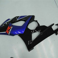 MS Injection Mold Blue Black Fairing Set Fit for  2005-2006 GSXR 1000 n023