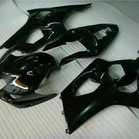 MS Injection New Glossy Black Fairing Fit for  2003-2004 GSXR 1000 r040