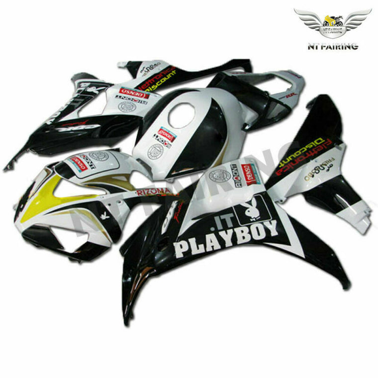 NT Fairing Fit for Honda 2006-2007 CBR1000RR U034- White Black | ABS Injection