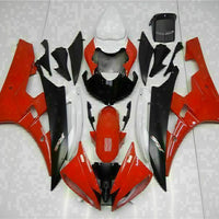 MS Injection Mold Red Black Plastic Fairing Fit for Yamaha 2006-2007 YZF R6 g010