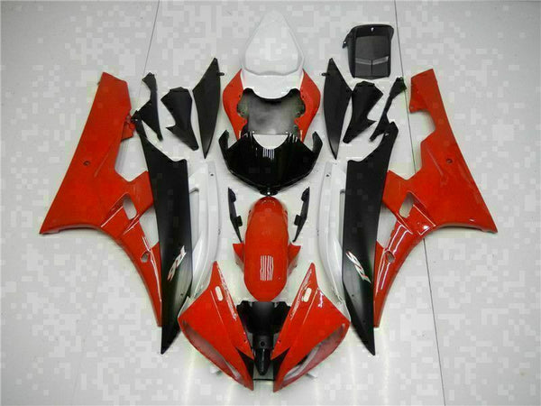 MS Injection Mold Red Black Plastic Fairing Fit for Yamaha 2006-2007 YZF R6 g010
