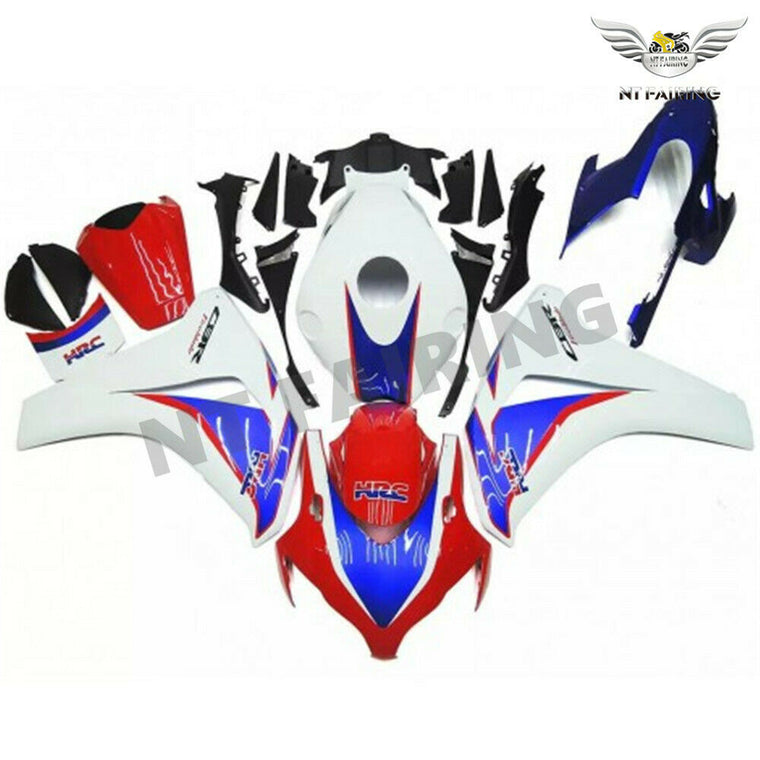 MS Injection Bodywork Red White Fairing Fit for Honda 2008-2011 CBR1000RR u076
