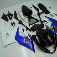 MS Injection Bodywork Blue White Fairing Fit for  2005-2006 GSXR 1000 q051