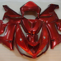 NT Red Cowl Set Fairing Fit for 2005 2006 ZX6R 636 Injection Molded NEW e028A