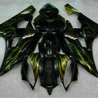 MS Injection Mold Black Kit Plastic Fairing Fit for Yamaha 2006-2007 YZF R6 g008
