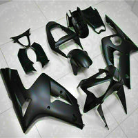 MSA Fit for  03-04 ZX6R 636 Plastic Matte Black Injection Fairing s013