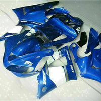 MSB Injection Mold Kit Blue ABS Fairing Fit for Yamaha 2000-2001 YZF R1 j002-02