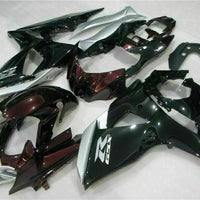 MS Injection Brown Black Fairing ABS Fit for  2009-2016 GSXR 1000 p012