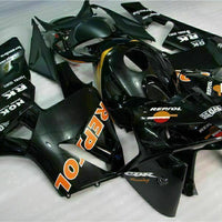 MSA Injection Black Set Fairing Fit for Honda 2005-2006 CBR600RR Plastic t033