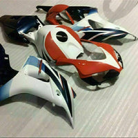 MS Injection Red White Cowl Fairing Fit for Honda 2006-2007 CBR1000RR u050