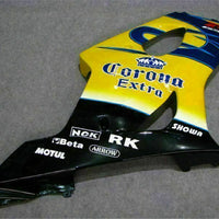 MS Injection Mold Yellow Blue Fairing Fit for  2003-2004 GSXR 1000 q001
