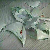 MSB Injection White Plastic Fairing Kit Fit for Yamaha YZF R1 2009-2011 g010