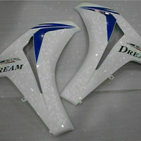 MS Injection Set White Blue Fairing Cowl Fit for Honda 2008-2011 CBR1000RR u059