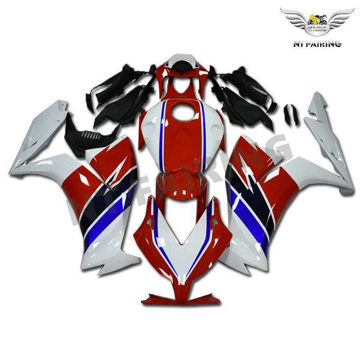 MS Injection Red White Fairing Bodywork Fit for Honda 2012-2016 CBR1000RR u026