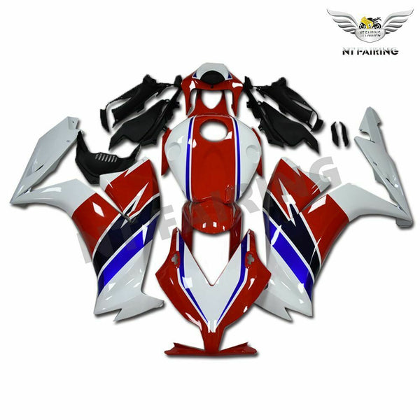 MS Injection Red White Fairing Bodywork Fit for Honda 2012-2016 CBR1000RR u026