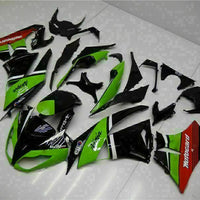 MSA Injection Fairing Fit for  2009-2012 ZX6R Plastic With Seat Cowls t007-T