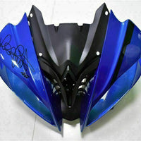 MS Injection Bodywork Blue Black ABS Fairing Fit for Yamaha 2008-2016 YZFR6 e066